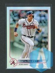 2022 Topps Chrome Refractor # 116 Austin Riley